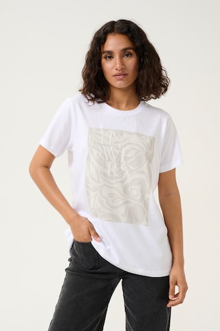 Kaffe Shirt 'KA Rita' in White: front