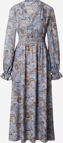 Claire Dress 'Decherie' in Blue: front