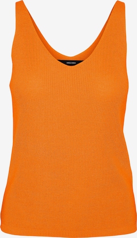 VERO MODA Knitted Top 'NEWLEX' in Orange: front