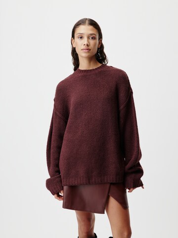 LeGer by Lena Gercke Sweater 'Elsa' in Brown: front