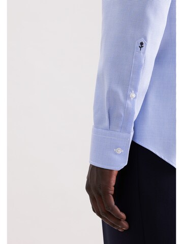 SEIDENSTICKER Regular fit Zakelijk overhemd in Blauw