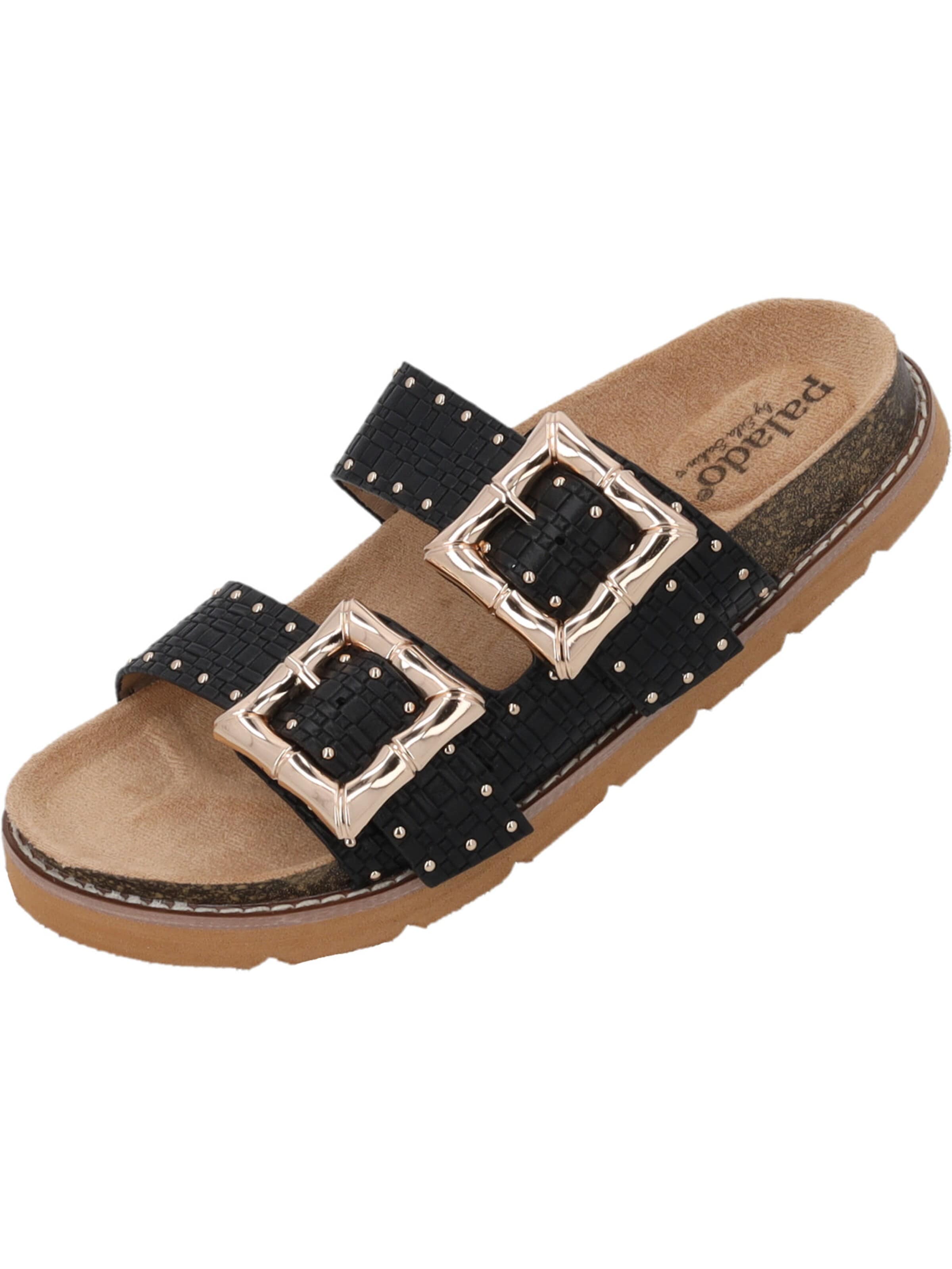 Palado by Sila Sahin Sandale 'Palado Warrius by Sila Sahin'‌‌‌‌‌‌‌‌‌ in Schwarz: Vorderseite