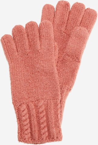 s.Oliver Full Finger Gloves in Orange: front