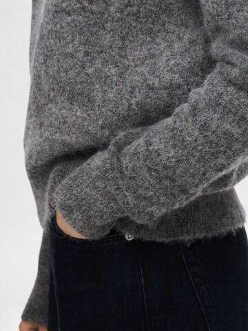SELECTED FEMME Sweater 'Sia' in Grey