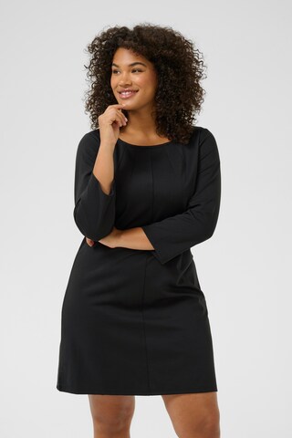 Robe 'Jenna' KAFFE CURVE en noir
