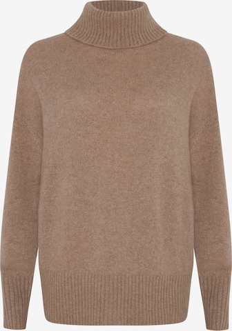 Pull-over oversize Style Republic en beige : devant