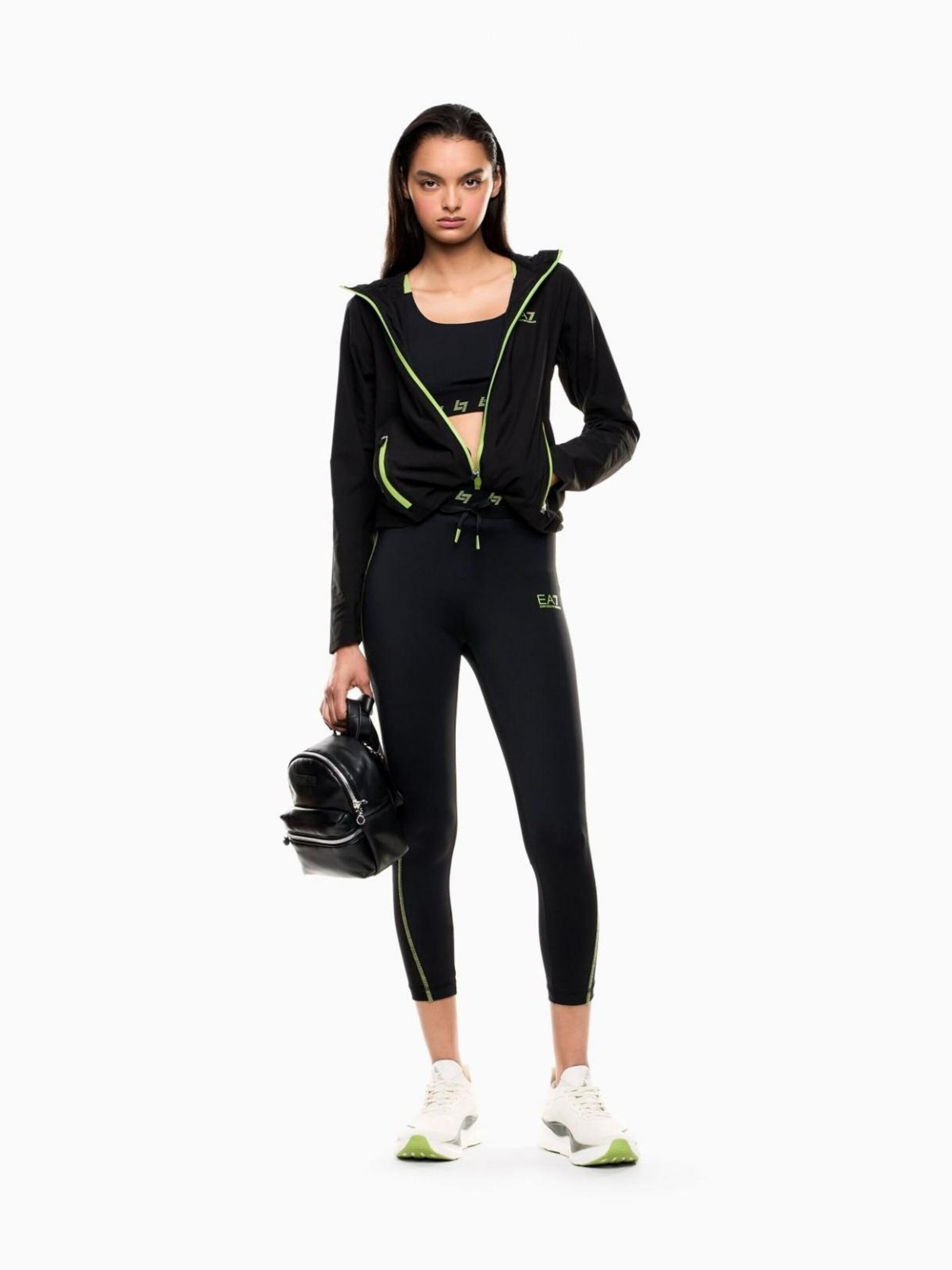 Emporio Armani Between-Season Jacket in Black