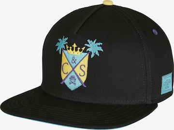 Cappello da baseball 'Miami Crest' di Cayler & Sons in nero: frontale