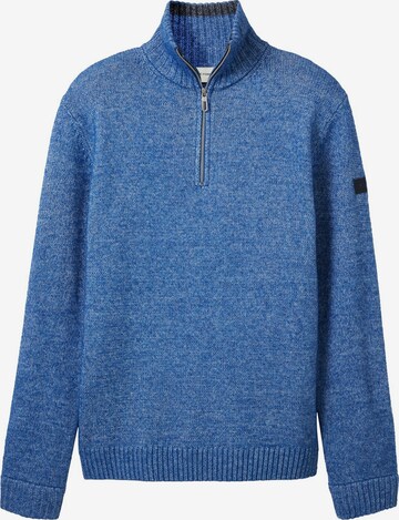 Pull-over TOM TAILOR en bleu : devant