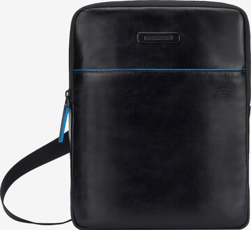 Piquadro Crossbody Bag in Black: front