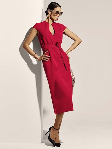 Robe MADELEINE en rouge