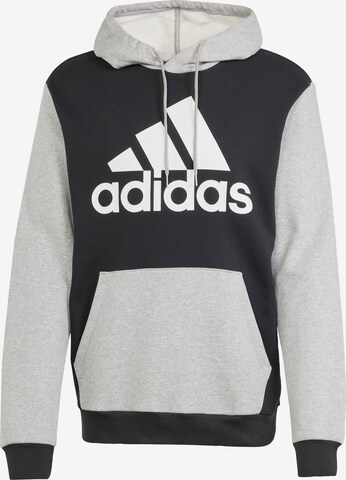 ADIDAS SPORTSWEAR Sportsweatshirt 'Essentials' in Grau: predná strana