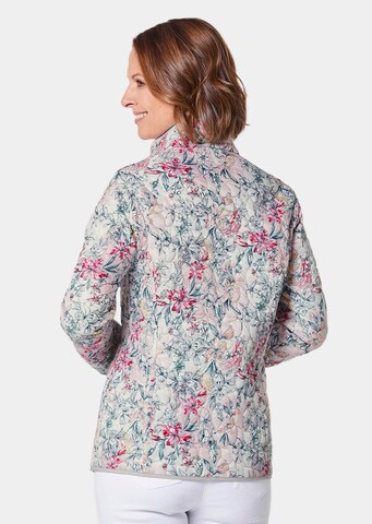 Goldner Jacke in Grau