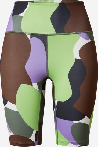 Monki Leggings in Mixed colours: front