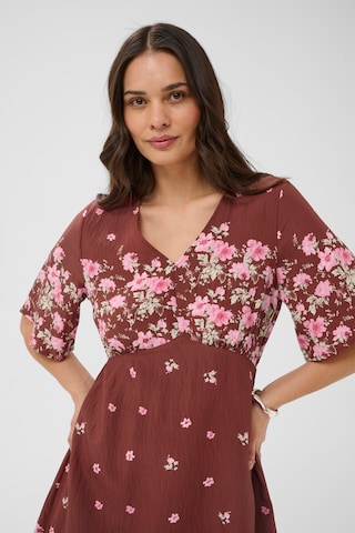 Kaffe Šaty 'KArosine' – hnědá