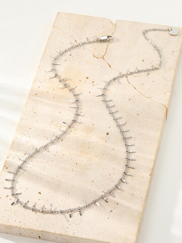 Hey Happiness Necklace 'Bar Drop' in Silver