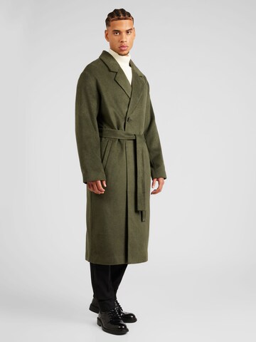 Manteau mi-saison TOPMAN en vert : devant