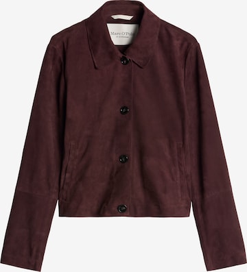 Veste mi-saison Marc O'Polo en rouge : devant