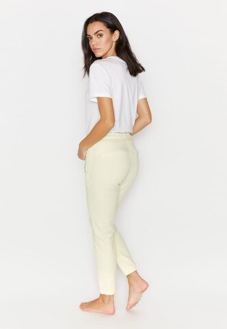 Effilé Pantalon 'Louisa' Angels en jaune