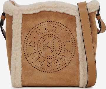 ruda Karl Lagerfeld Rankinė su ilgu dirželiu: priekis