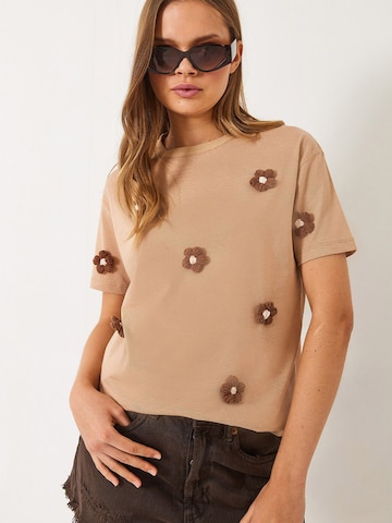 Bianco Lucci Shirts i beige