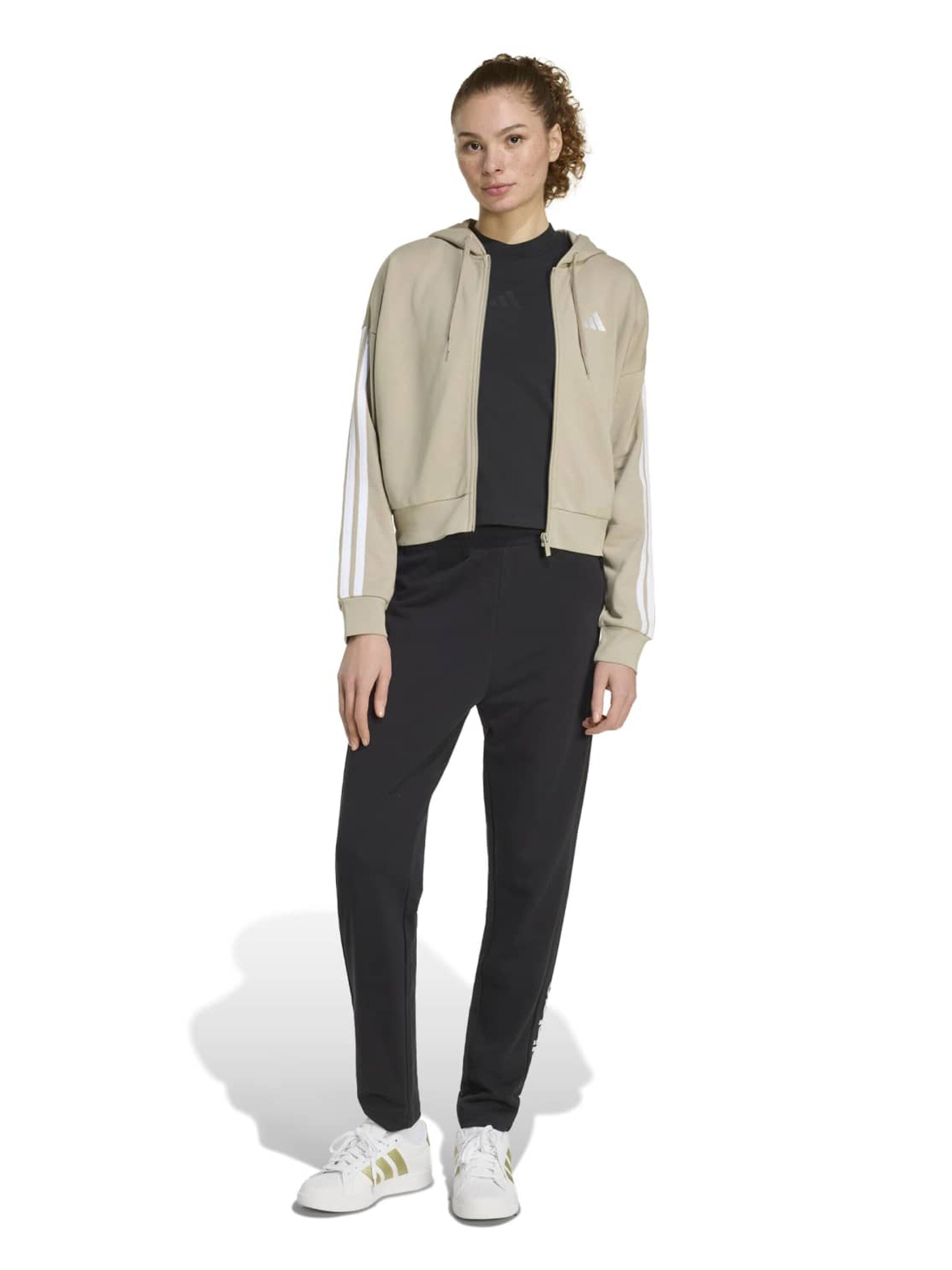 ADIDAS SPORTSWEAR Sportlik trikoojakk 'Essentials', värv roheline