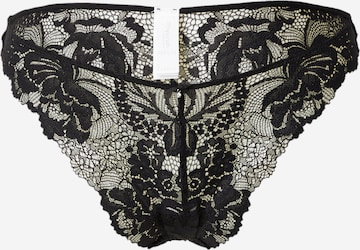 Women' Secret Panty in Black: front