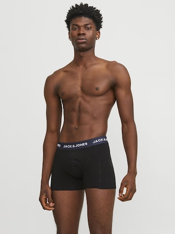 JACK & JONES - Calzoncillo boxer 'Solid' en negro: frente