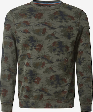 TIMEZONE Sweatshirt 'Crewneck' in Grün: Vorderseite