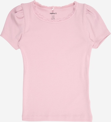 NAME IT Shirt 'NMFKab' in Purple: front