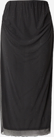 juoda ONLY Carmakoma Sijonas 'CARLoura': priekis