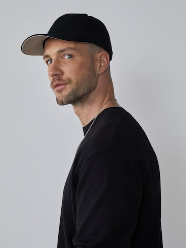 DAN FOX APPAREL Gorra 'Mats' en negro