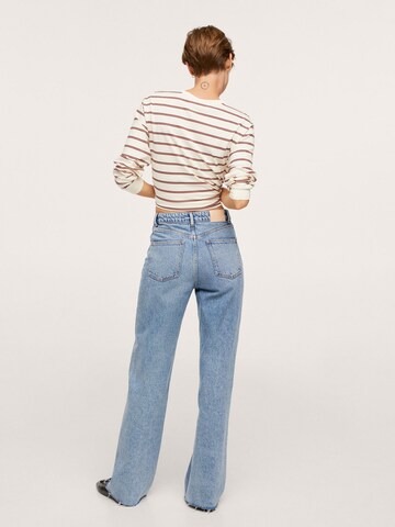 Wide leg Jeans 'Telma' di MANGO in blu