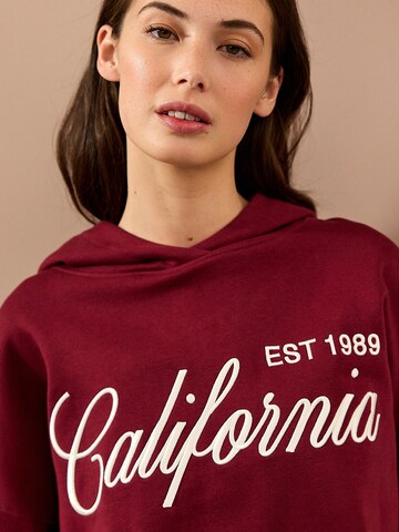 Next Pullover i rød