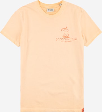 oranžs SCOTCH & SODA T-Krekls: no priekšpuses