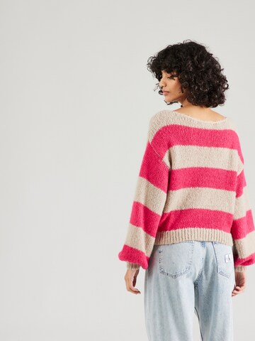 VILA Sweater 'CHOCA' in Pink