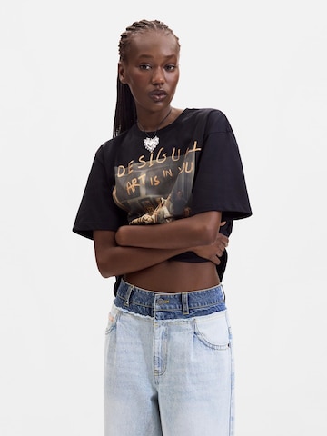 Desigual Póló - fekete