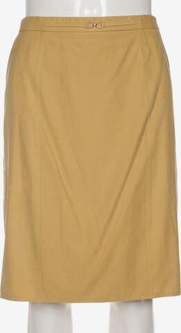 FRANKENWÄLDER Skirt in XXL in Yellow: front