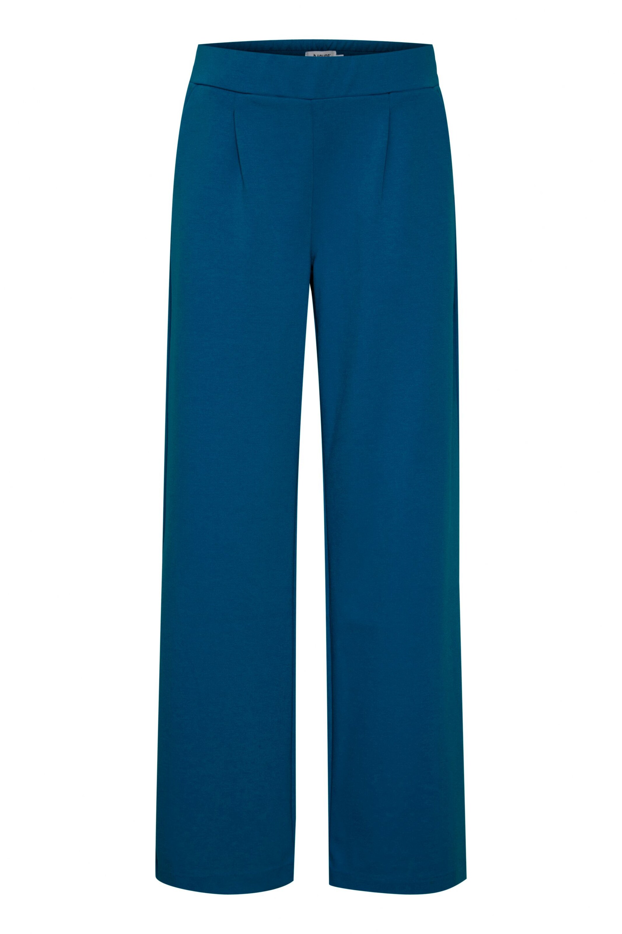b.young Pleat-Front Pants 'Rizetta' in Blue: front