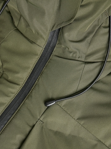 JACK & JONES Zimska jakna 'JCOSLAY' | zelena barva