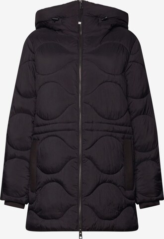 ESPRIT Winter Coat in Black: front