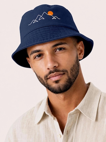 Neverless Hat 'Berg Linie' in Blue