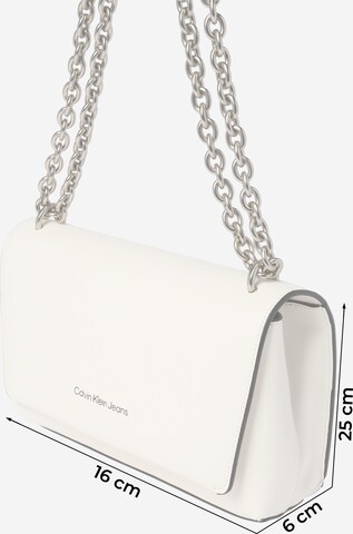 Borsa a tracolla di Calvin Klein Jeans in bianco