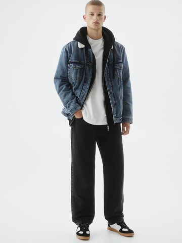 Pull&Bear Between-Season Jacket in Blue