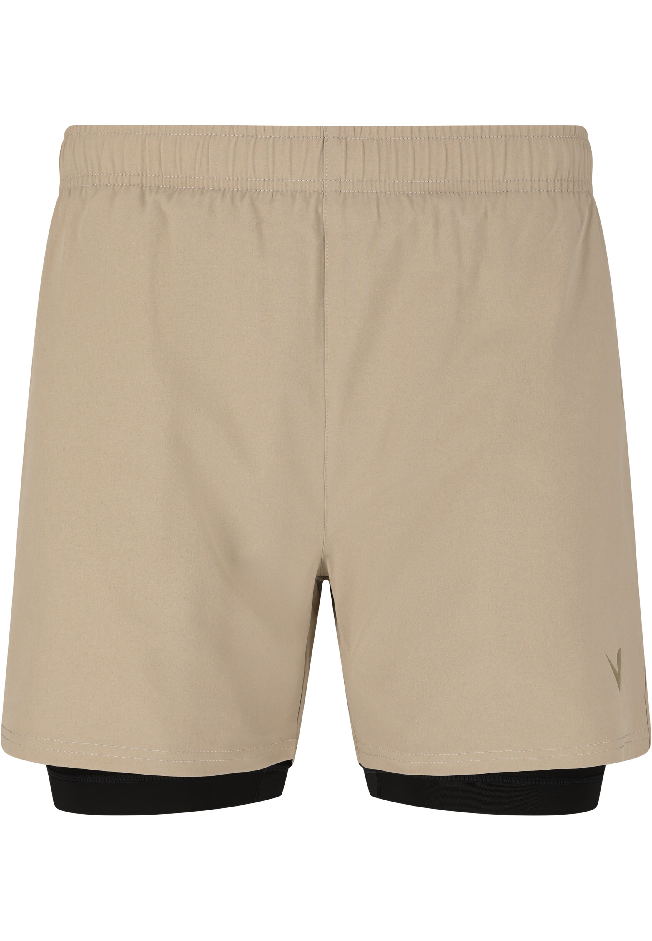 Virtus Workout Pants 'Zayne V2' in Beige: front