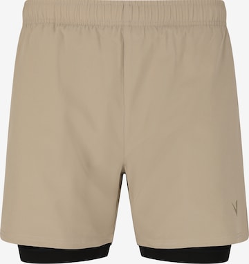 Virtus Workout Pants 'Zayne V2' in Beige: front