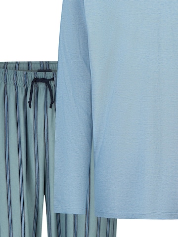 Ammann Long Pajamas 'Mix & Match' in Blue