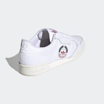 Baskets basses 'Continental 80 ' ADIDAS ORIGINALS en blanc