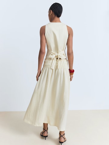 Jupe 'PERTH' MANGO en beige