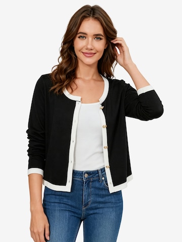 KoJooin Knit Cardigan in Black: front